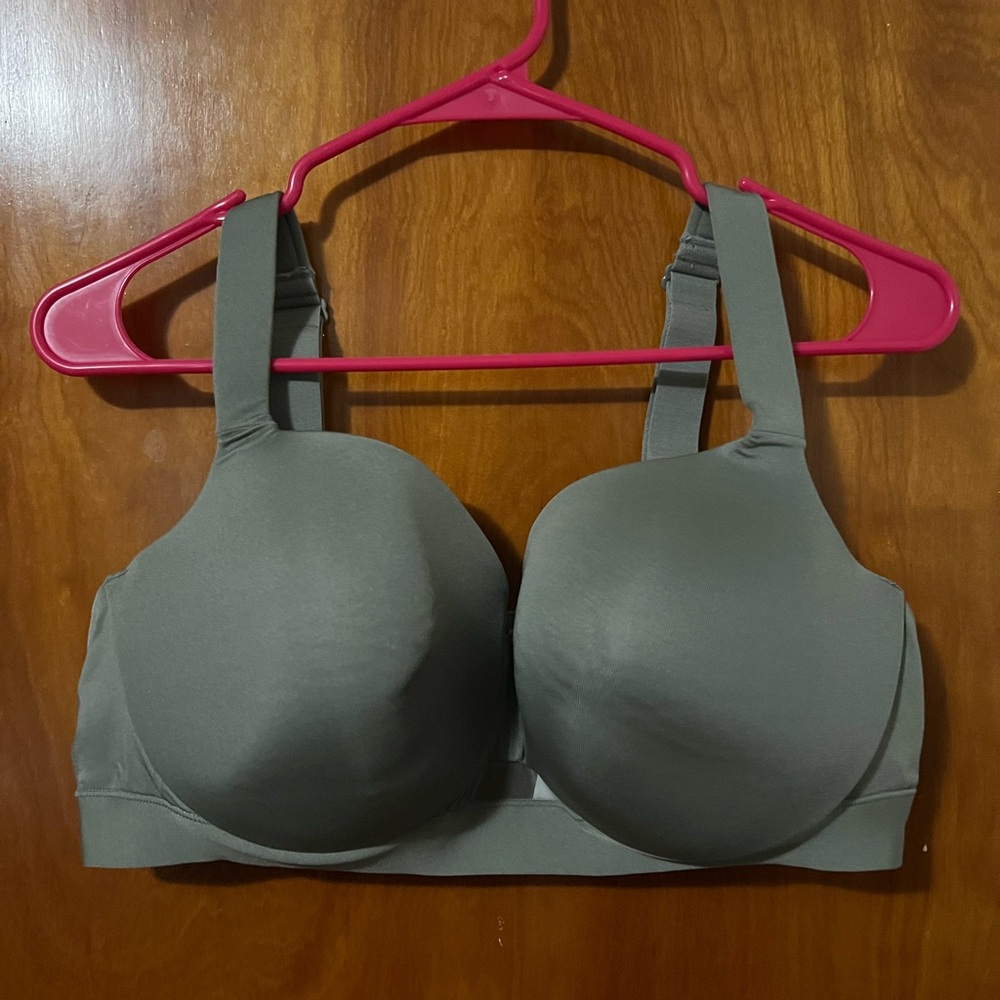 40DD, Lane Bryant, comfort bliss bra, olive green color